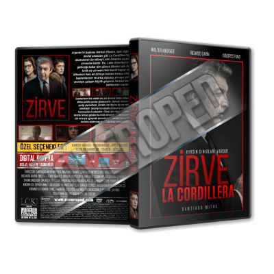 Zirve - La Cordillera - 2017 Türkçe Dvd Cover Tasarımı